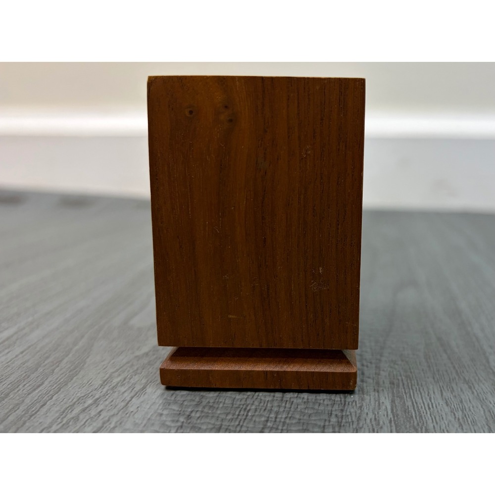 Lasercraft Wood Candle Holder Vintage Laser Engraved Ship Nautical Desk Decor - Picture 6 of 9